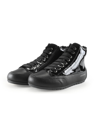 Candice Cooper Hoge sneakers Zwart 335563
 Maat 37
 