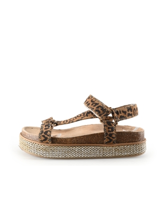 Poelman Espadrilles Bruin 335647
 Maat 38
 