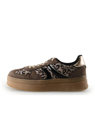 Poelman Sneakers Bruin 336092
 Maat 38
 