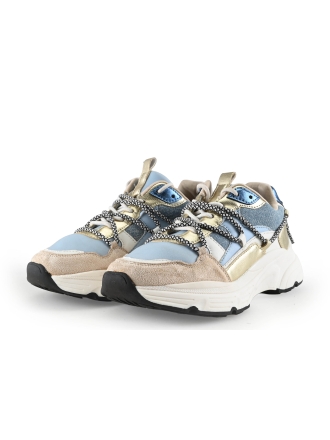 Poelman Sneakers Blauw 336190
 Maat 38
 