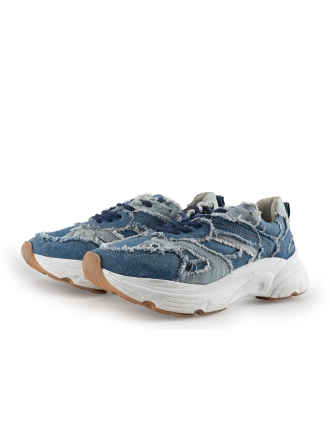 Poelman Sneakers Blauw 336269
 Maat 41
 