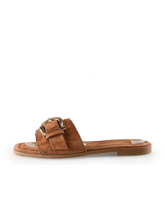 Omoda Slippers Cognac 336389
 Maat 36
 