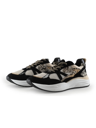 Poelman Sneakers Zwart 336395
 Maat 38
 