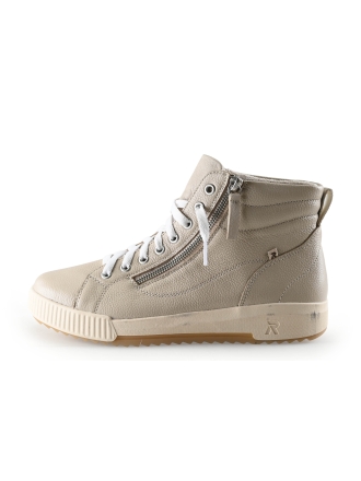 Rieker Hoge sneakers Beige 336487
 Maat 40
 