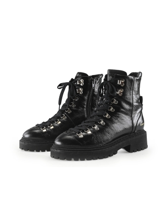 Nubikk Veterboots Zwart 336501
 Maat 39
 