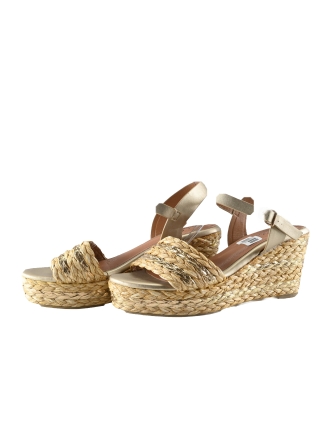Mia & Jo Sandalen Goud 336510
 Maat 41
 