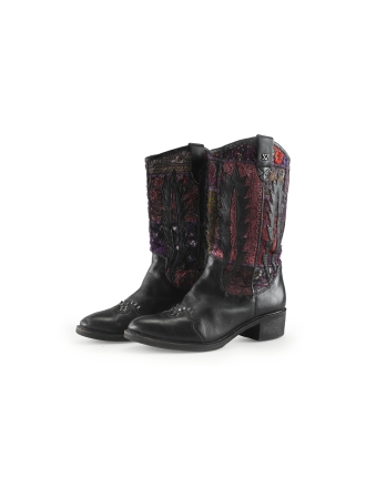 Lazamani Laarzen Zwart 336523
 Maat 40
 