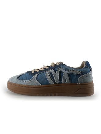 Manfield Sneakers Blauw 336539
 Maat 42
 