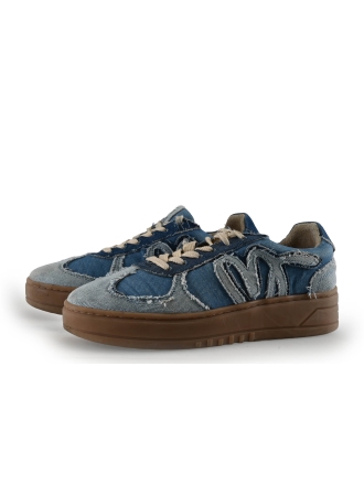 Manfield Sneakers Blauw 336539
 Maat 42
 