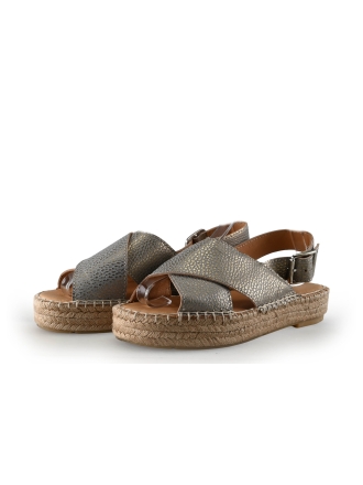 VIA VAI Espadrilles Bruin 336686
 Maat 36
 
