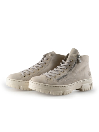 Rieker Hoge sneakers Beige 336888
 Maat 41
 