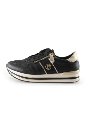 Remonte Sneakers Zwart 336954
 Maat 38
 