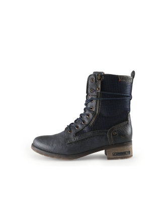 Mustang Veterboots Blauw 337011
 Maat 38
 