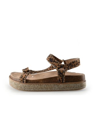 Poelman Espadrilles Bruin 337046
 