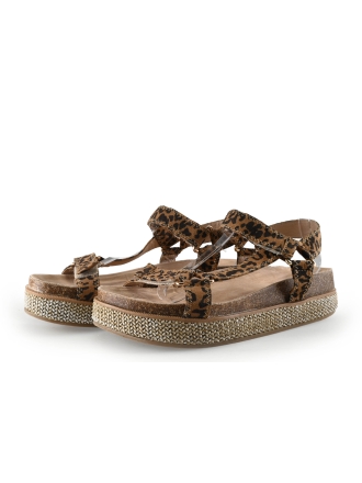 Poelman Espadrilles Bruin 337046
 