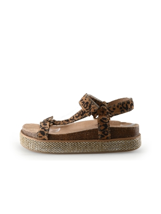 Poelman Espadrilles Bruin 337050
 