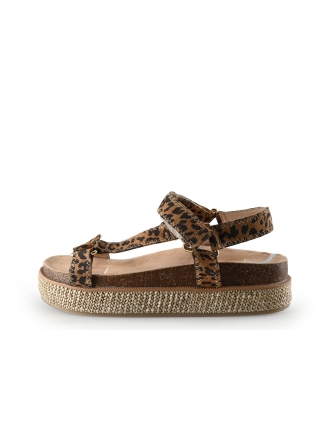 Poelman Espadrilles Bruin 337149
 Maat 39
 