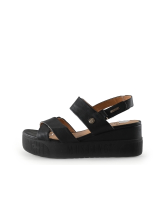 Mustang Sandalen Zwart 337203
 Maat 40
 