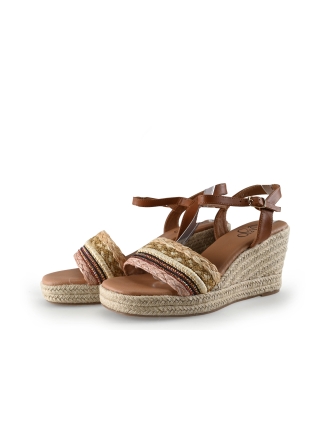 Lisa & Jo Sandalen Beige 337429
 Maat 41
 