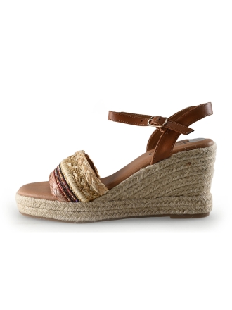 Lisa & Jo Sandalen Beige 337434
 Maat 38
 