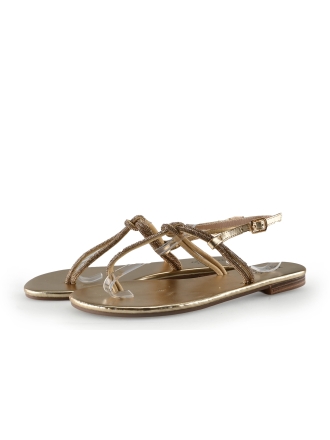 Mia & Jo Sandalen Goud 337442
 Maat 39
 