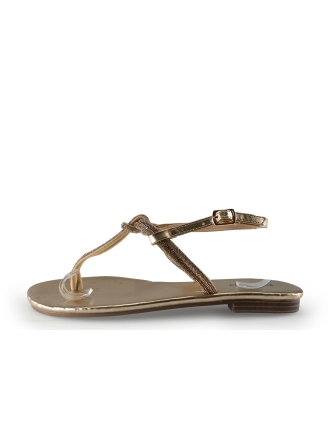 Mia & Jo Sandalen Goud 337443
 Maat 38
 