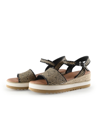 Mia&jo Sandalen Zwart 337457
 Maat 38
 