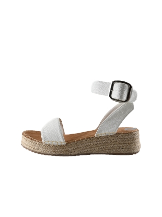 Poelman Sandalen Wit 337512
 Maat 38
 