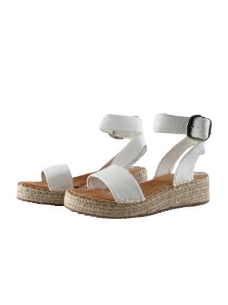 Poelman Sandalen Wit 337512
 Maat 38
 