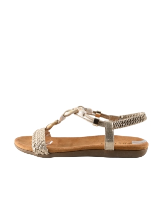 DSTRCT Sandalen Goud 337595
 Maat 38
 