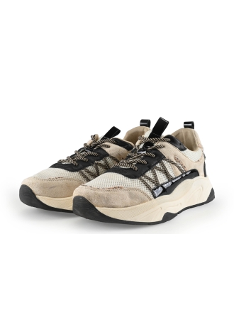 Poelman Sneakers Beige 337636
 Maat 40
 