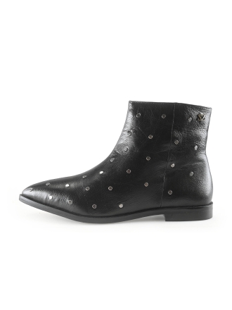 Lazamani Enkellaarzen Zwart 337643
 Maat 39
 