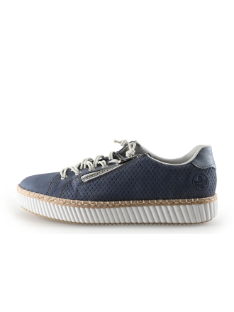Rieker Veterschoenen Blauw 337708
 Maat 40
 