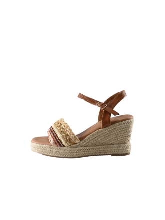 Lisa & Jo Sandalen Beige 337760
 Maat 38
 