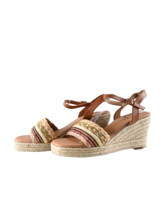 Lisa & Jo Sandalen Beige 337771
 Maat 40
 