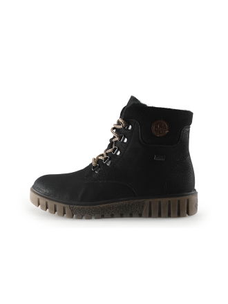 Rieker Veterboots Zwart 337850
 Maat 39
 