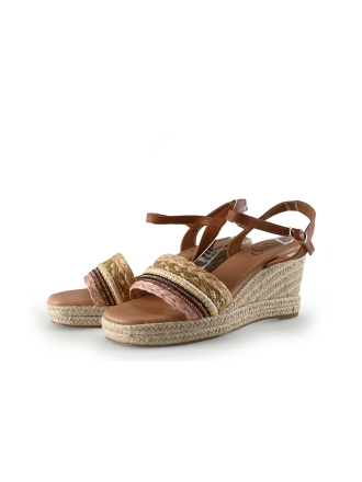 Lisa & Jo Sandalen Beige 337858
 Maat 41
 