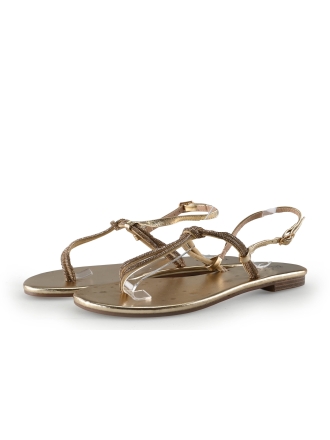 Mia & Jo Sandalen Goud 337860
 Maat 41
 