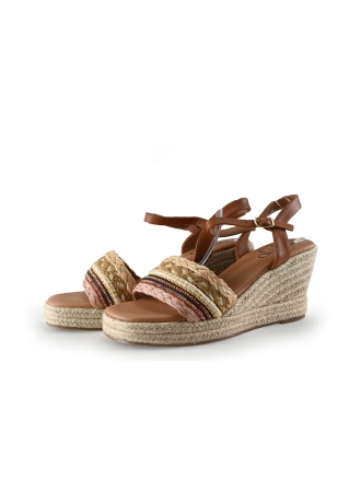 Lisa & Jo Sandalen Beige 337870
 Maat 40
 