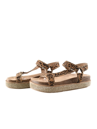 Poelman Espadrilles Bruin 337894
 Maat 38
 