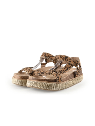 Poelman Espadrilles Bruin 337935
 Maat 40
 