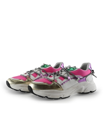 Poelman Sneakers Roze 337938
 Maat 41
 