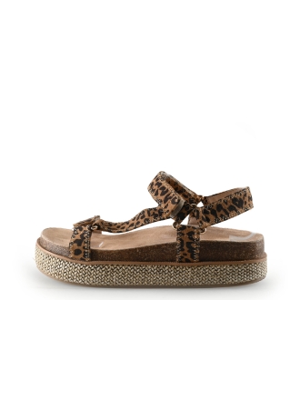 Poelman Espadrilles Bruin 337950
 Maat 39
 