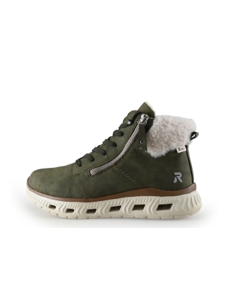 Rieker Hoge sneakers Groen 338205
 Maat 39
 