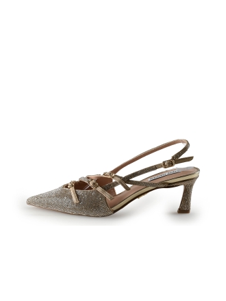 Steve Madden Slingbacks Goud 338354
 Maat 39
 