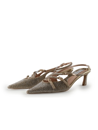 Steve Madden Slingbacks Goud 338356
 Maat 38½
 
