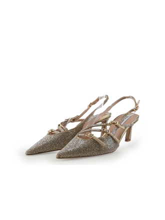 Steve Madden Pumps Goud 338404
 Maat 38
 