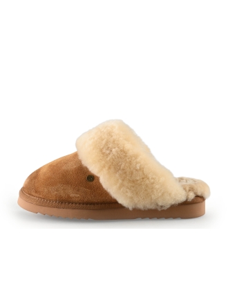 Warmbat Australia Pantoffels Cognac 338434
 Maat 39
 