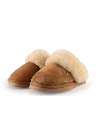 Warmbat Australia Pantoffels Cognac 338434
 Maat 39
 