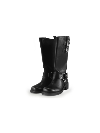 Steve Madden Biker boots Zwart 338546
 Maat 38
 